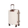 5 Piece Set (20"24"28 +A Travel Bag And A Toiletry Bag), Pp Hardshell Carry On Luggage Set With Tsa Lock Carry On Suitcase Luggage Durable Suitcase - White - Image 14