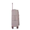 4 Piece Set (16/20/24/28), Softshell Suitcase Spinner Wheels Terylene Luggage Sets Carry On Suitcase Luggage Lightweight Durable Suitcase - Khaki - Image 9