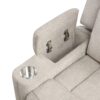 Galya - 3 Piece Living Room Set Sofa Loveseat Chair - Light Gray - Image 9