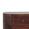 Lunar - 2 Drawer Floating Nightstand - Chestnut - Image 4