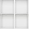 Acadian - 8 Cube Storage Sofa Table - White - Image 6