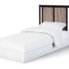 Connelly - Mini Crib With Mattress Pad - Black / Vintage Walnut - Image 6