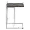 Accent Table C - Shaped, Stylish Appearance - Gray - Image 2