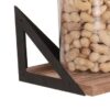 Floating Shelves, Long Wall Shelves (Set of 3), Wall Mounted Shelves With Brackets For Bedroom - Natural Wood - Image 4