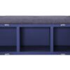 Cargo - Bench With Storage - Blue / Gray - Image 4