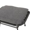 Outdoor Modern Boho Wicker Ottoman With Cushions (Set of 2) - Gray - Image 12
