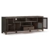Cosmopolitan - Wide TV Media Stand - Farmhouse Brown - Image 3