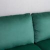 Plush Comfort Loveseat - Green - Image 4