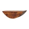 Crescent Floating Wall Shelf - Brown - Image 8