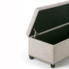 Kingsley - Large Storage Ottoman - Natural - Image 5