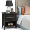 Amherst - Bedside Table - Hickory Brown - Image 9