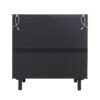 2 Door Cabinet, Suitable For Bedroom - Black - Image 12