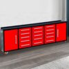 Storage Cabinet With Work Bench (15 Drawers & 2 Cabinets) - Red - Image 6
