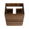 Modern Freestanding Bathroom Vanity With Single Undermount Sink And Double Drawers - Brown - Image 21