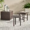 Lido - 3 Pieces Table Set - Brown Multi - Image 2