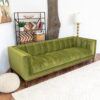 Melissa - Mid Century Modern Sofa - Green - Image 8