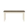 Radiant - 6 Piece Dining Table Set - Brown / White - Image 2
