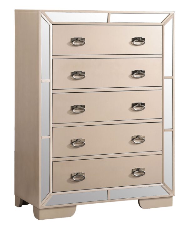 Elegant Storage Chest - Pearled