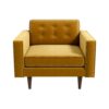 Casey - Lounge Chair - Yellow - Image 2