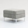 Modular Sectional Sofa Square Ottoman Module, Storage Ottoman Footrest - Gray - Image 4