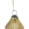 Christmas Ornaments, Glass Decorative Hanging Ball Christmas Tree Ornaments For Holiday Party Decorations (Set of 12) - Gold - Image 4
