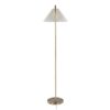Cassis - Glam / Art Deco Floor Lamp Pleated - Gold / White - Image 5