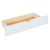 Queen Size Platform Bed With Trundle And 2 Drawers - White - Image 18