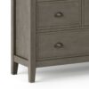 Redmond - Medium Storage Cabinet - Farmhouse Gray - Image 4