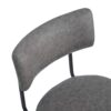 Retro Swivel Counter Stools (Set of 2) Counter Stools With Iron Frame, Sponge Cushion, Footrest, Suitable For Kitchen - Gray - Image 12