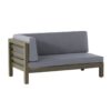 Oana - Right Corner Bench And Coffee Table - Dark Gray - Image 6