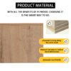 Contemporary 30" Bathroom Cabinet With Soft Close Drawer In Excluding Sink - Imitative Oak - Image 4