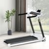 Portable Compact Treadmill, Electric Motorized 3.5Hp, 14Km / H, Medium Running Machine Motorised Gym 330Lbs, Foldable For Home Gym Fitness Workout Jogging Walking, Bluetooth Speaker App Fitime - White - Image 5