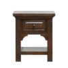 Verna - 1 Drawer Nightstand - Brown - Image 2