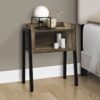Accent Table, Side Contemporary & Modern - Brown - Image 9