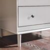 Classic 4 Drawer Solid Wood Dresser - Gray - Image 5
