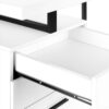 Computer Desk For Home Office, Laptop, Left Right Set - Up, Storage Drawers - White - Image 8