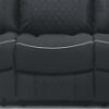 Reclining Sofa - Black - Image 7