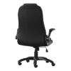 Office Chair, Adjustable Height, Swivel, Ergonomic, Armrests, Contemporary & Modern - Black - Image 4