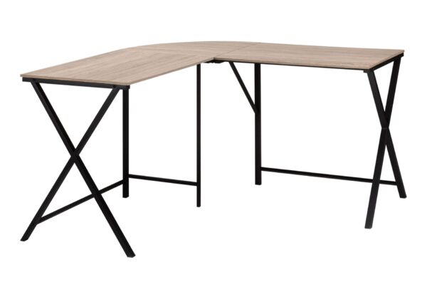 Computer Desk, Home Office, Corner, L Shape, Laptop, Contemporary & Modern - Taupe