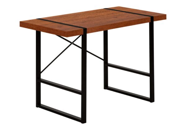 Computer Desk For Home Office, Laptop, Contemporary & Modern - Cherry