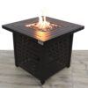 Propane / Gas Fire Pit Table - Black - Image 3