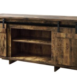 Bellarosa - TV Stand - Rustic Oak