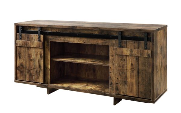Bellarosa - TV Stand - Rustic Oak