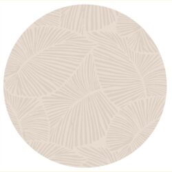 Curve - Round Rug - Beige