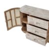 TV Console With Cane Doors - Multicolor - Image 7
