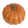 Autumn Resin Pumpkin With Stem, Pumpkin Ornament Decor For Holiday Harvest Festival Fall Festival & Thanksgiving (Set of 2) - Orange - Image 4