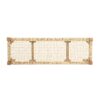 Angie - Bench Outdoor Seating Acacia Wood Faux Rattan - Teak - Image 7
