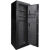 9.33 Cubic Ft Tall Biometric Rifle Safe - Black - Image 2