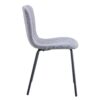 Luxury Minimalist Chairs (Set of 4) High Quality Dining Chairs With Metal Legs, Modern Design - Black / Gray - Image 8