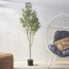 Artificial Olive Tree - Green - Image 3